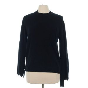 Strut & Bolt Women's Black Tie Sleeve Sweater